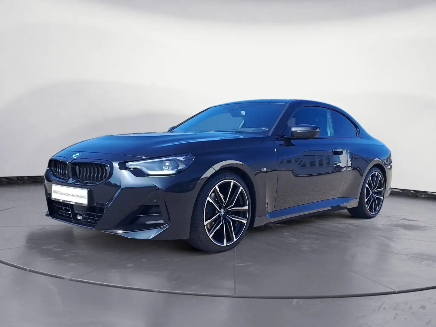 BMW 220 i Steptronic Coupe M Sport Sport Aut. Head-Up Zwart - 2