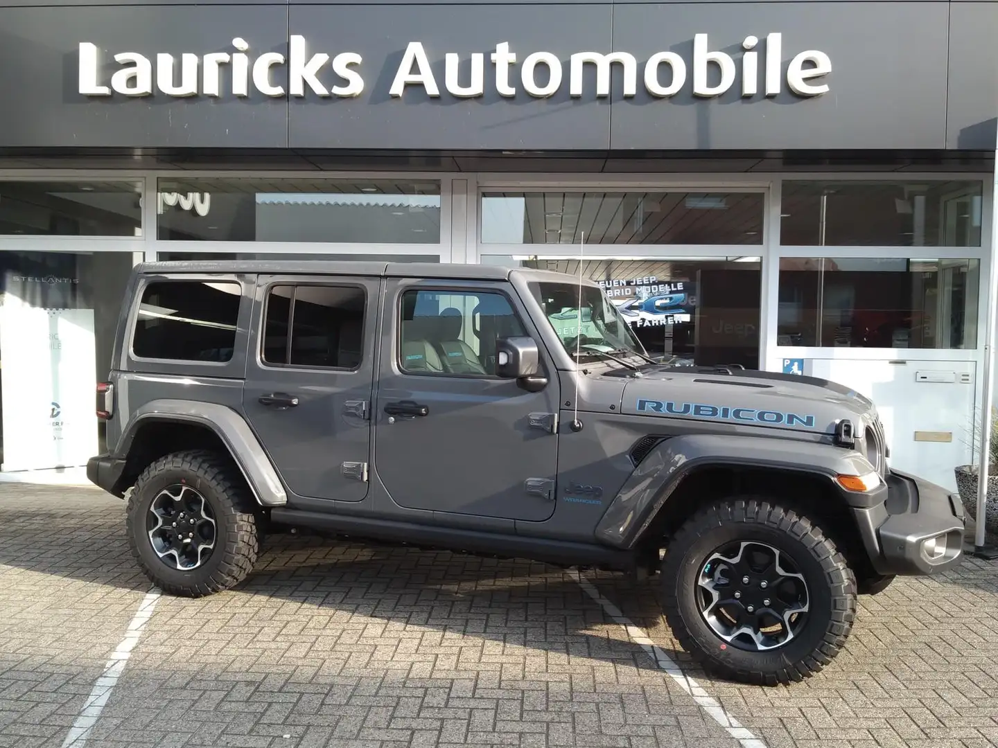 Jeep Wrangler Unlimited Rubicon My23 Plug-In Hybrid 4xe Leder Na Gris - 2