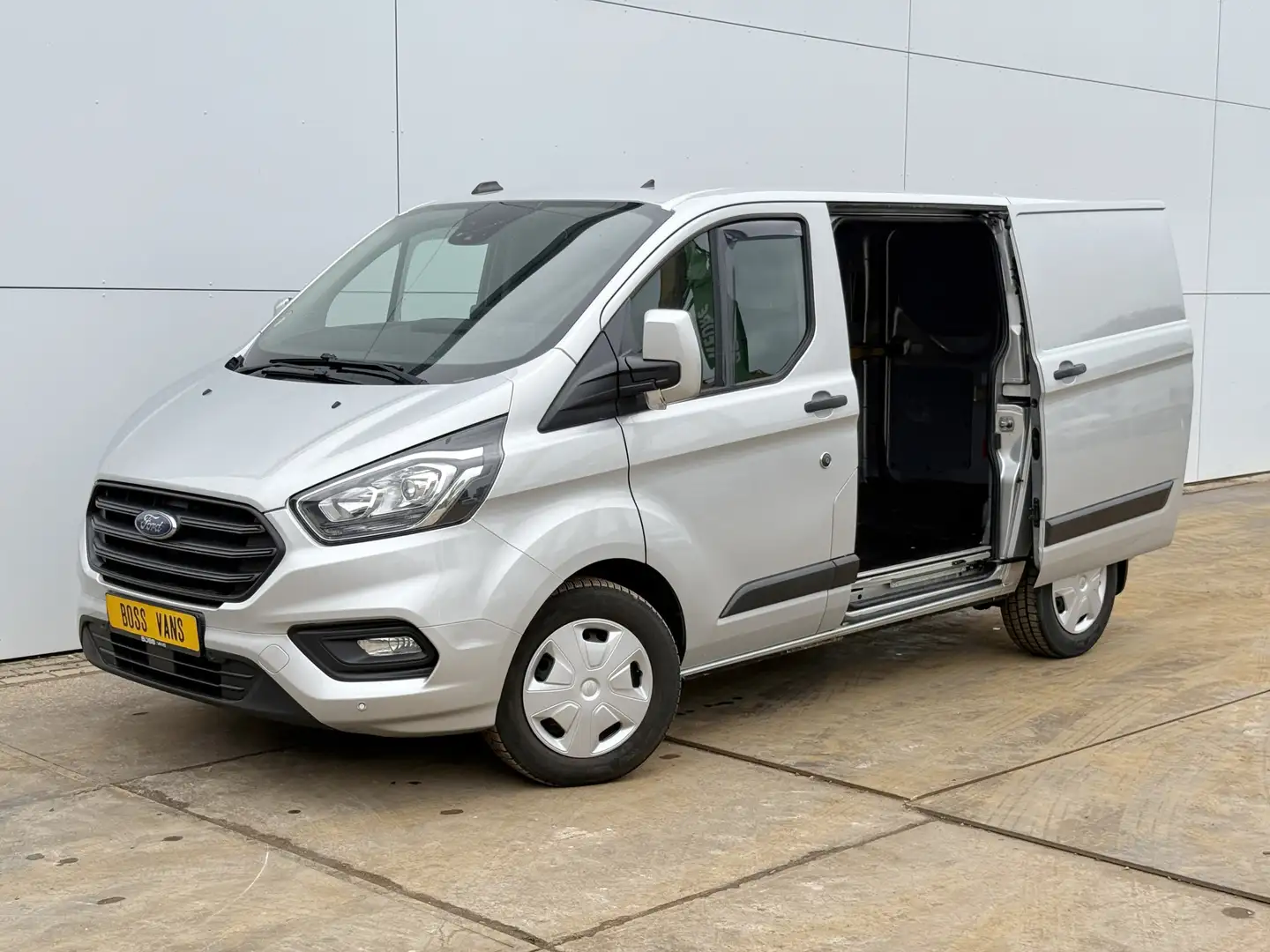 Ford Transit Custom 2.0 TDCI 130PK Automaat L1H1 LED Dubbele Schuifdeu Zilver - 2