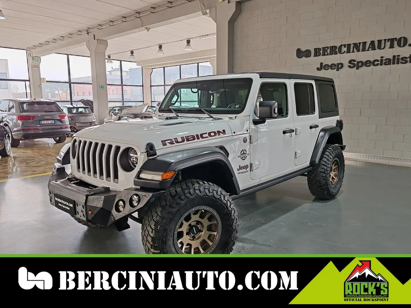 Jeep Wrangler Wrangler Unlimited 2.2 mjt II Rubicon ROCK'S ED. Blanc - 1