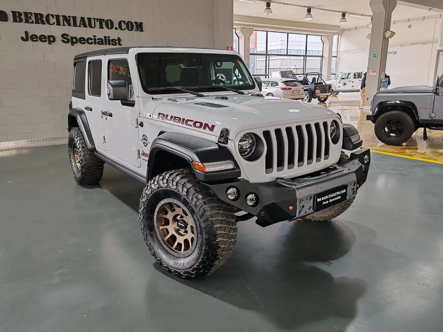 Jeep Wrangler Wrangler Unlimited 2.2 mjt II Rubicon ROCK'S ED. Blanc - 2