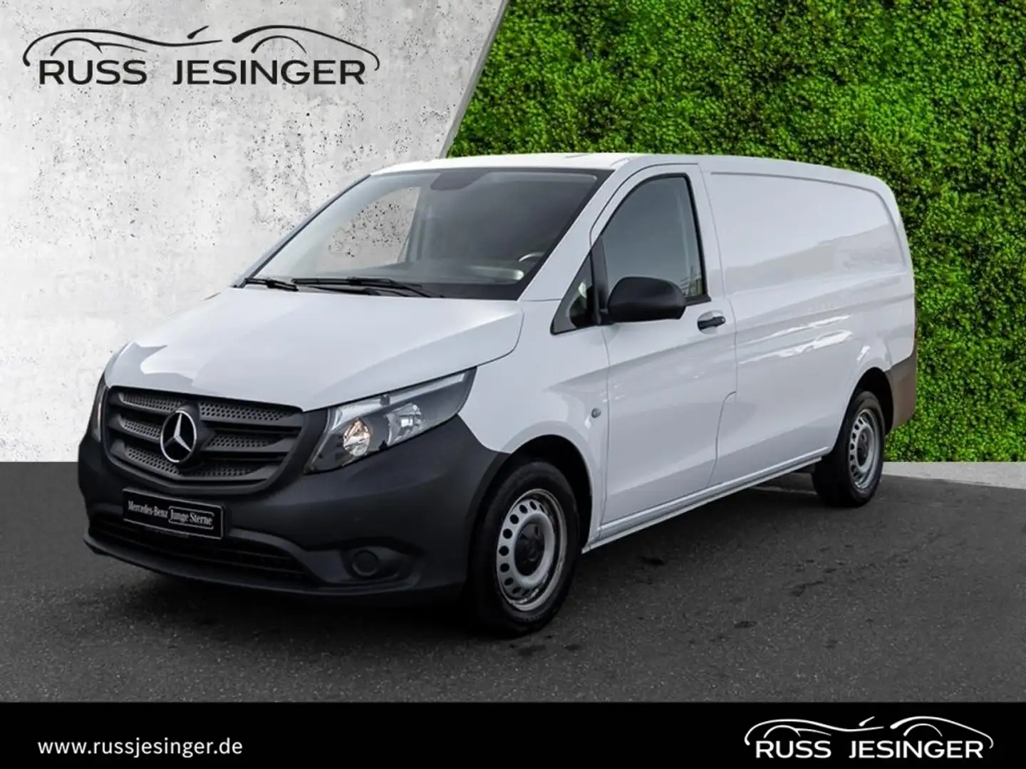 Mercedes-Benz Vito 110 CDI Kasten Lang *AHK*Klima*3-Sitze Weiß - 1