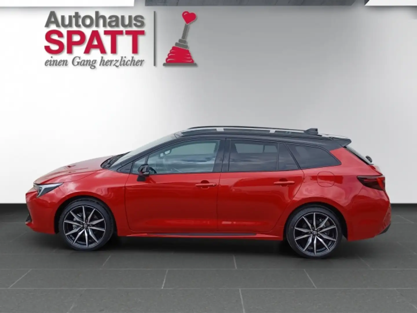 Toyota Corolla TS 2,0 Hybrid GR Sport !! Jungwagen !! Rot - 2