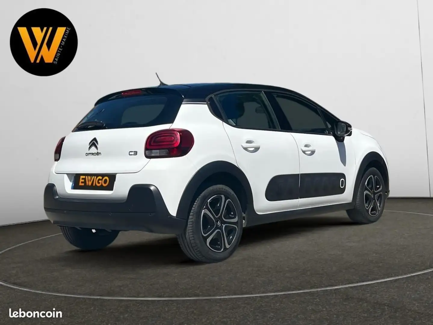 Citroen C3 Citroën GENERATION-III 1.2 PURETECH 82 SHINE COURR Blanc - 2