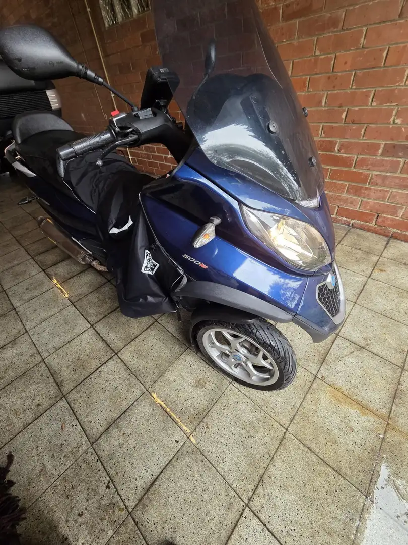Piaggio MP3 500 Bleu - 1
