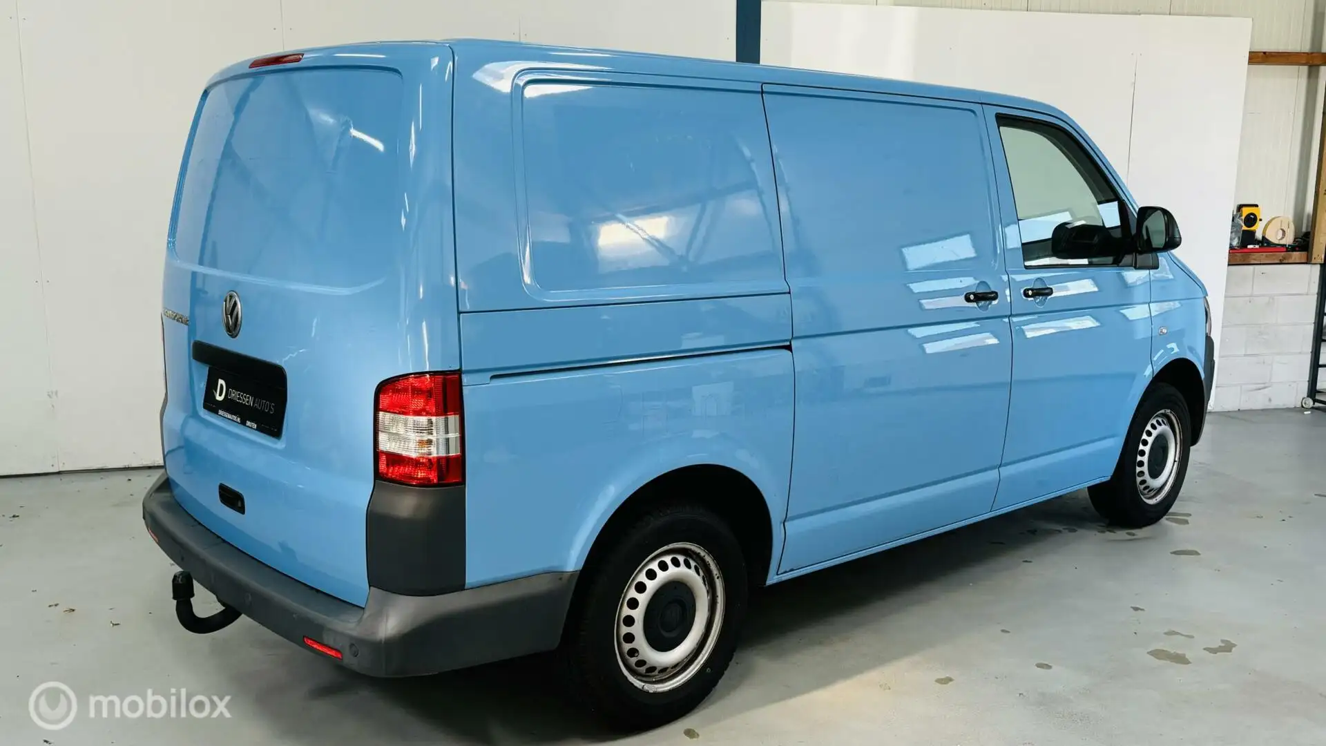 Volkswagen T5 Transporter 2.0 L1H1 1E EIGENAAR / DEALER HISTORIE Bleu - 2