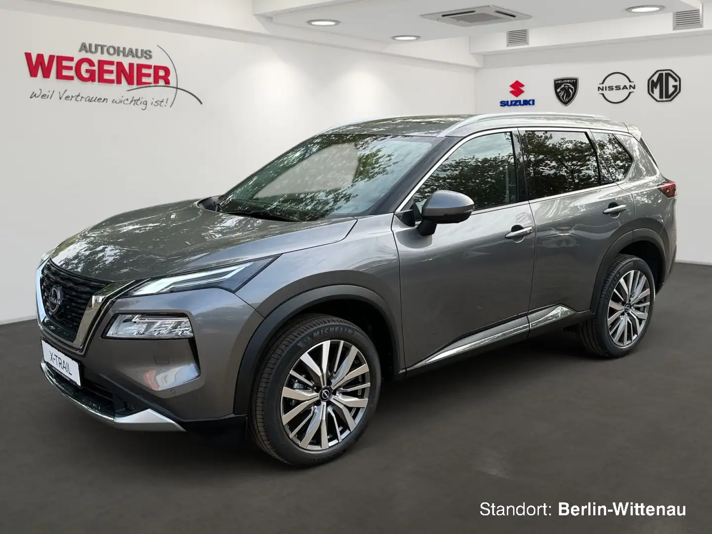 Nissan X-Trail X-TRAIL TEKNA+ MHEV AT 5 Sitze 20" 360° NAVI LED Gris - 1
