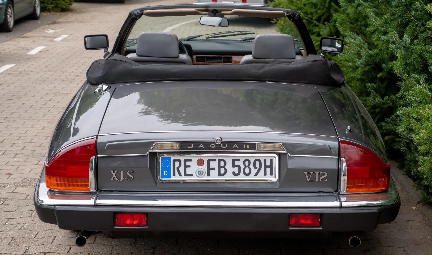 Jaguar XJS XJSC V12 Automatik Convertible Gris - 2