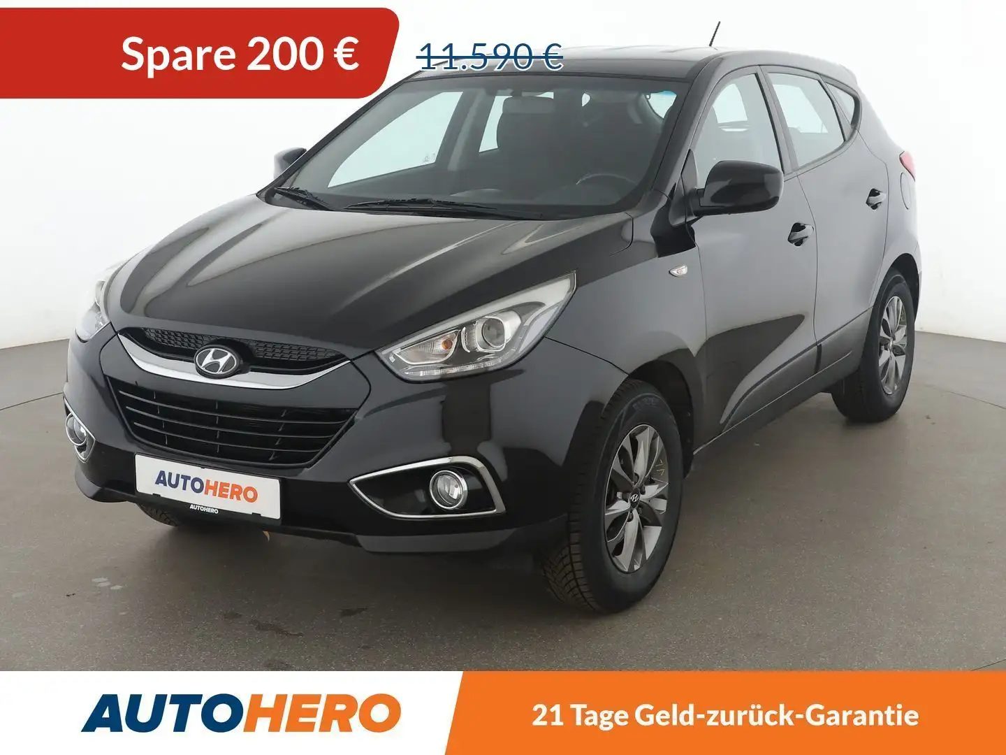 Hyundai iX35 1.6 Classic 2WD*TEMPO*PDC*SHZ*KLIMA*GARANTIE* Schwarz - 1