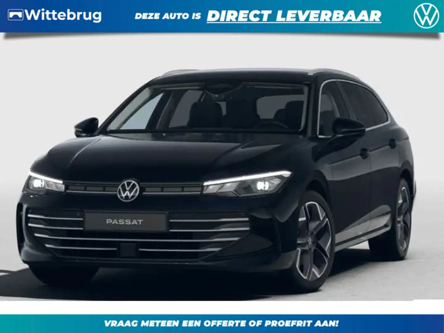 Volkswagen Passat Variant 1.5 eTSI Business !!!Profiteer ook van 2.000 euro Zwart - 1