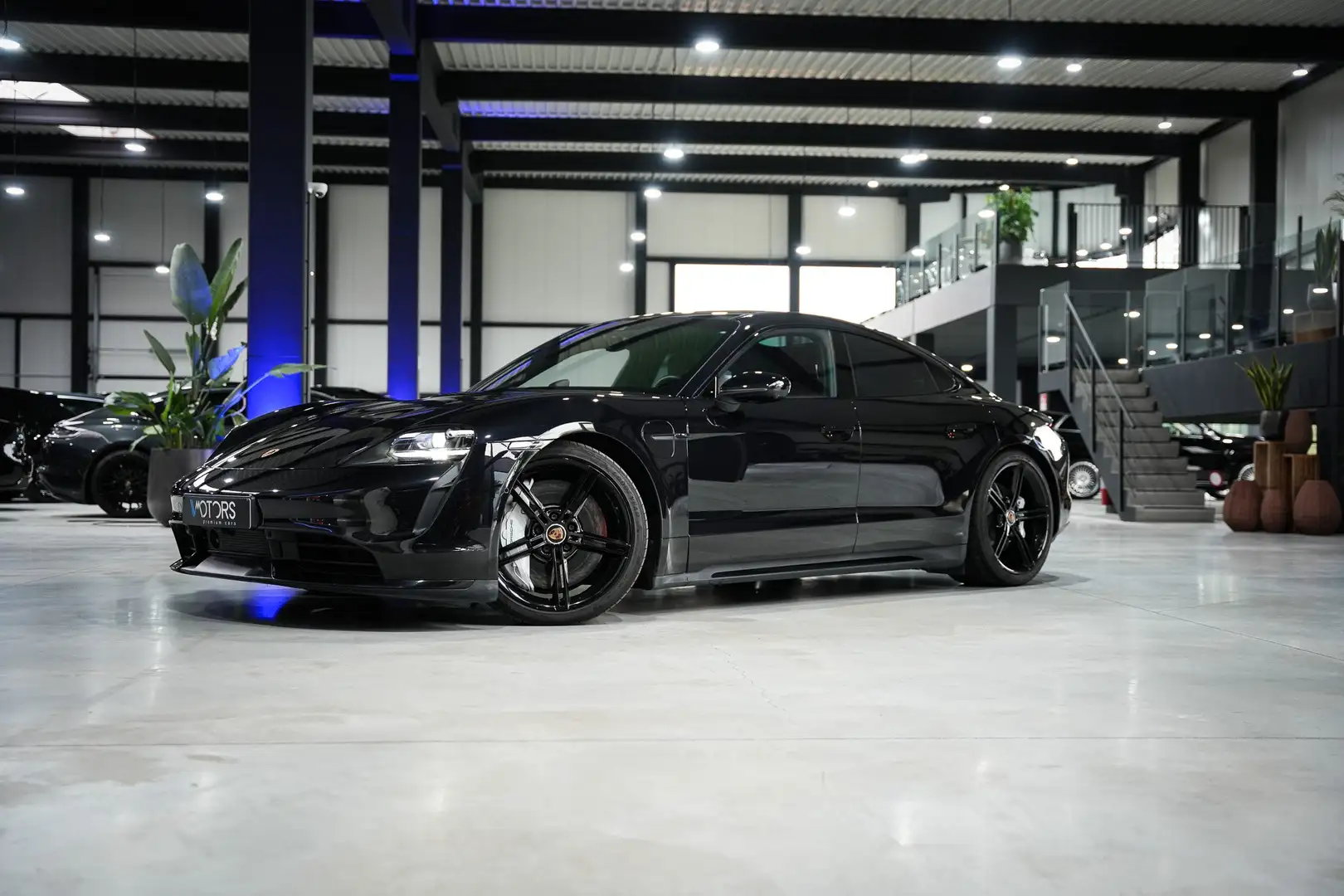 Porsche Taycan 93.4 kWh Turbo - SOH 100% - zeer veel opties!!! Zwart - 1