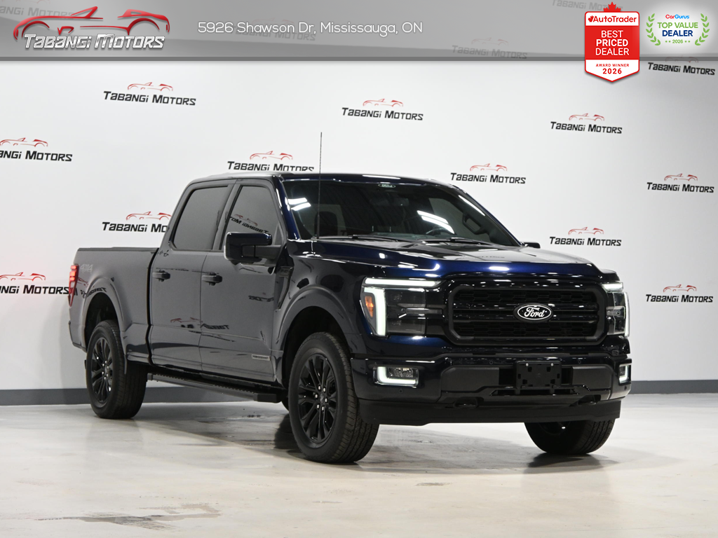 2024 Ford F-150 Lariat No Accident Panoramic Roof 360CAM 3.5H B&O Remote Start