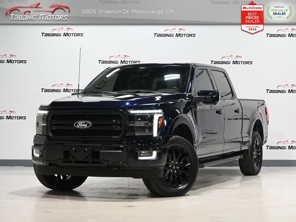 2024 Ford F-150 Lariat No Accident Panoramic Roof 360CAM 3.5H B&O Remote Start