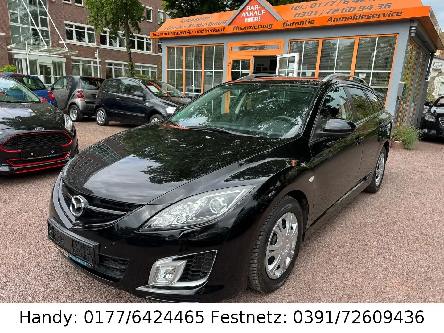 Mazda 6 2.2TD Kombi/XENON/LEDER/SHZ/BOSE-SOUND/AHK Schwarz - 1