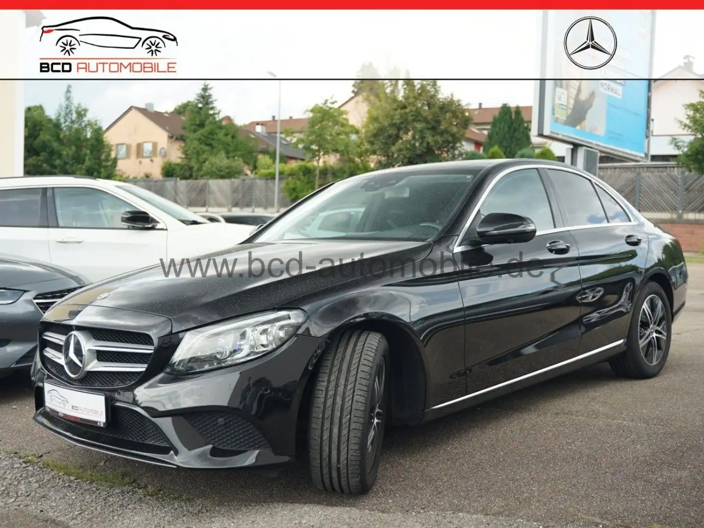 Mercedes-Benz C 220 *HUD*NAVI*LED-MATRIX*LEDER*APPLE*SPUR*TOT-W Noir - 2