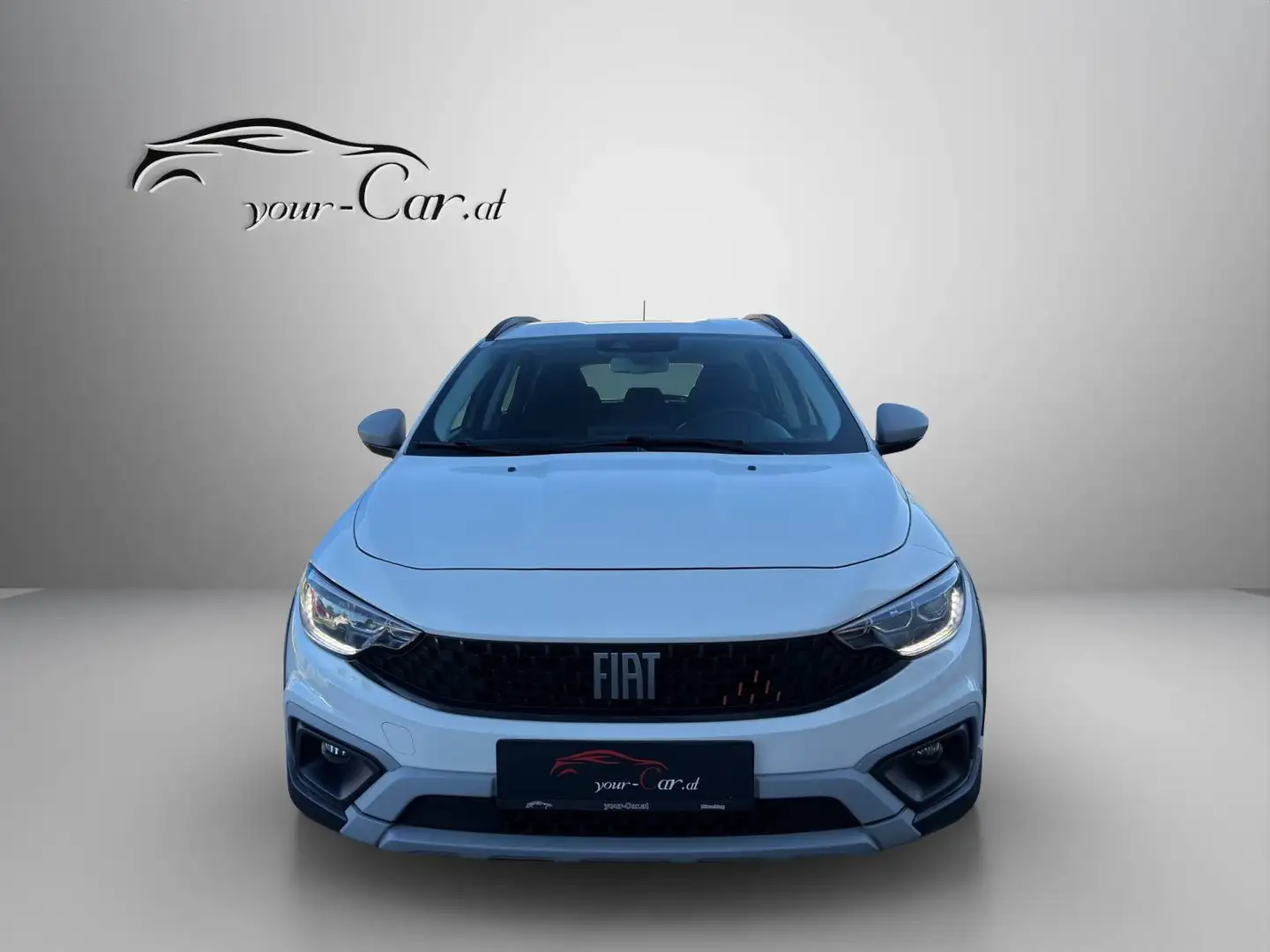 Fiat Tipo Cross Hybrid 130 eDCT7 Garmin *1. Besitz, ACC, LED, SHA, TWA* Weiß - 2