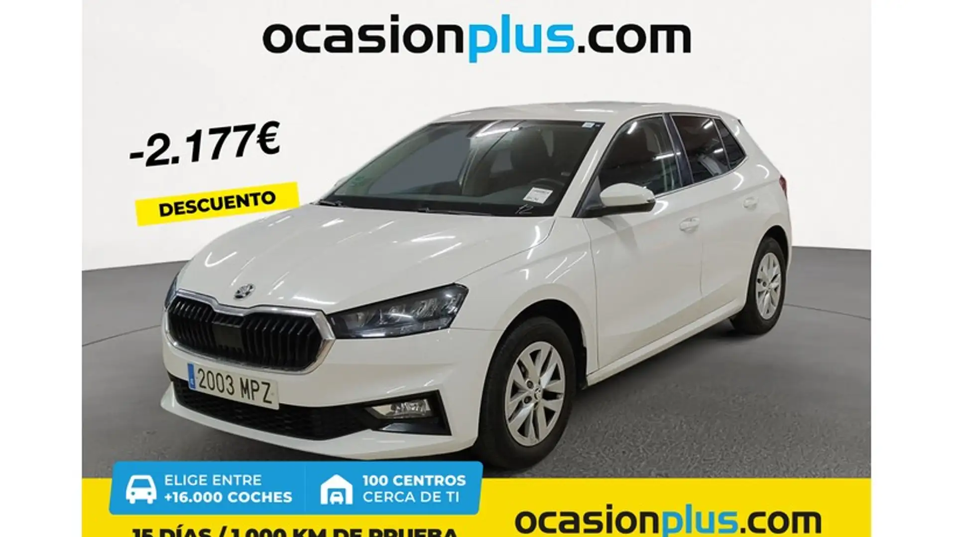 Skoda Fabia 1.0 TSI Selection 70kW Wit - 1