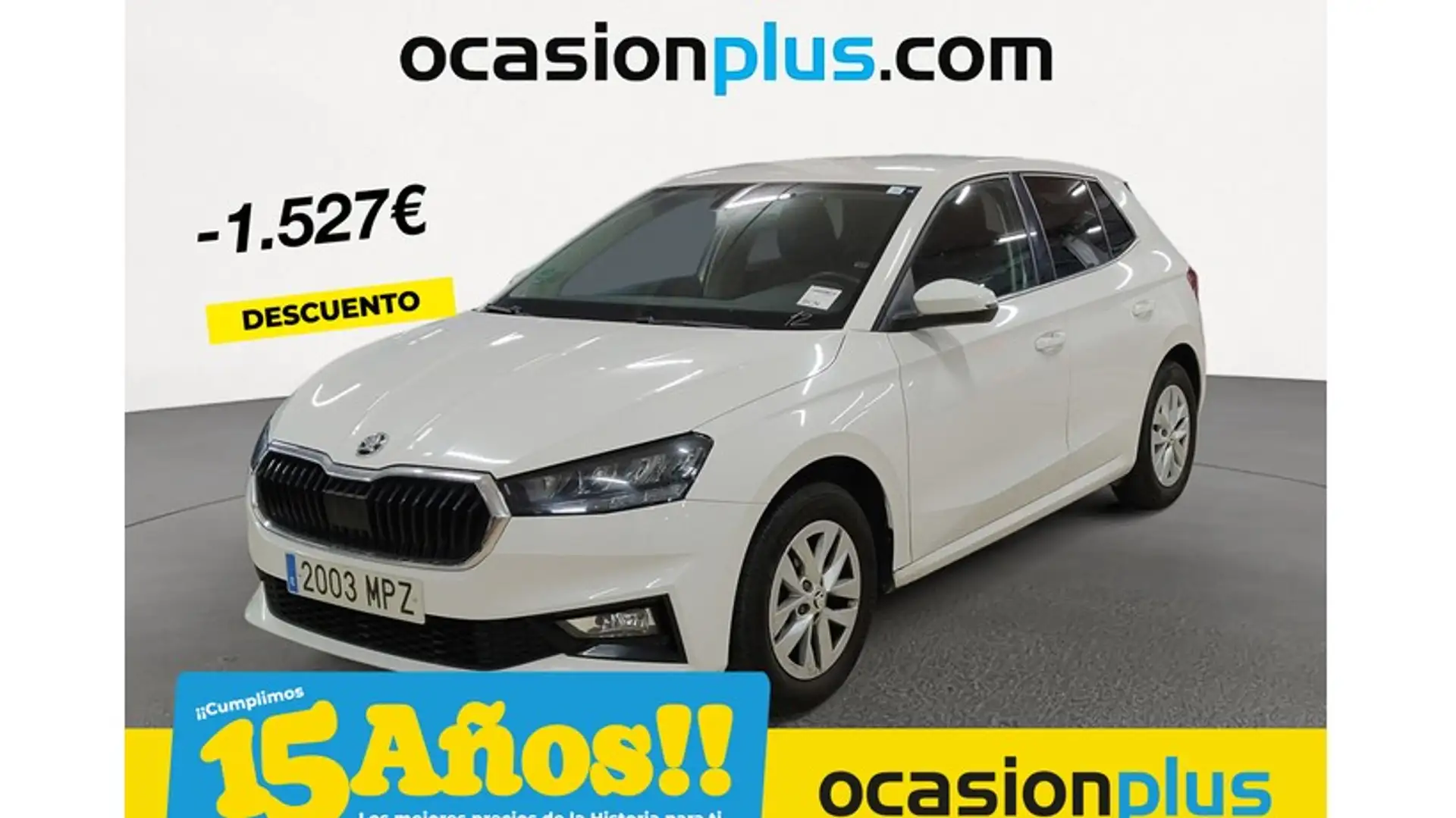 Skoda Fabia 1.0 TSI Selection 70kW Blanco - 1