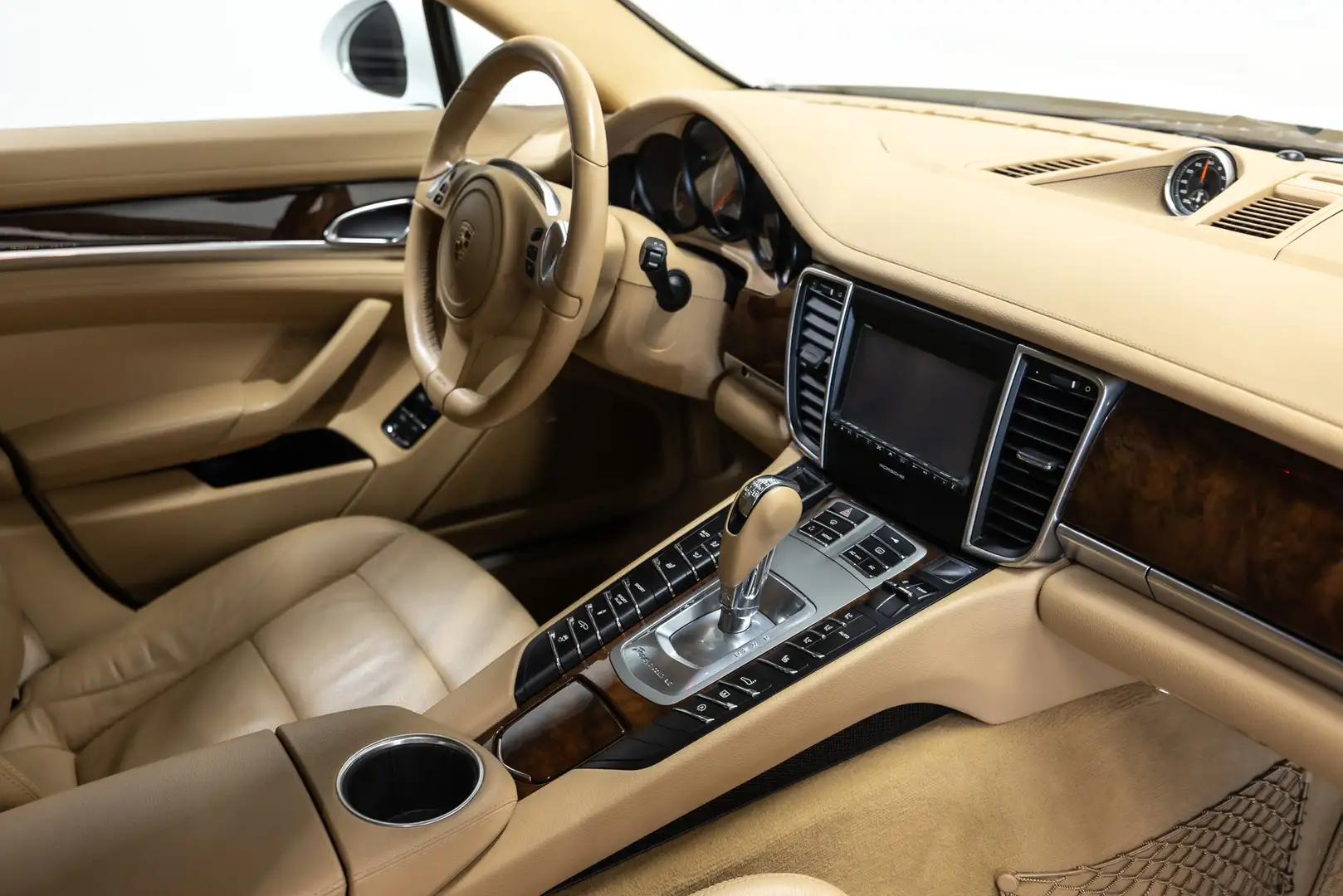 Porsche Panamera 4.8 S Btw auto, Fiscale waarde € 14.000,- (€ 35.49 Wit - 2