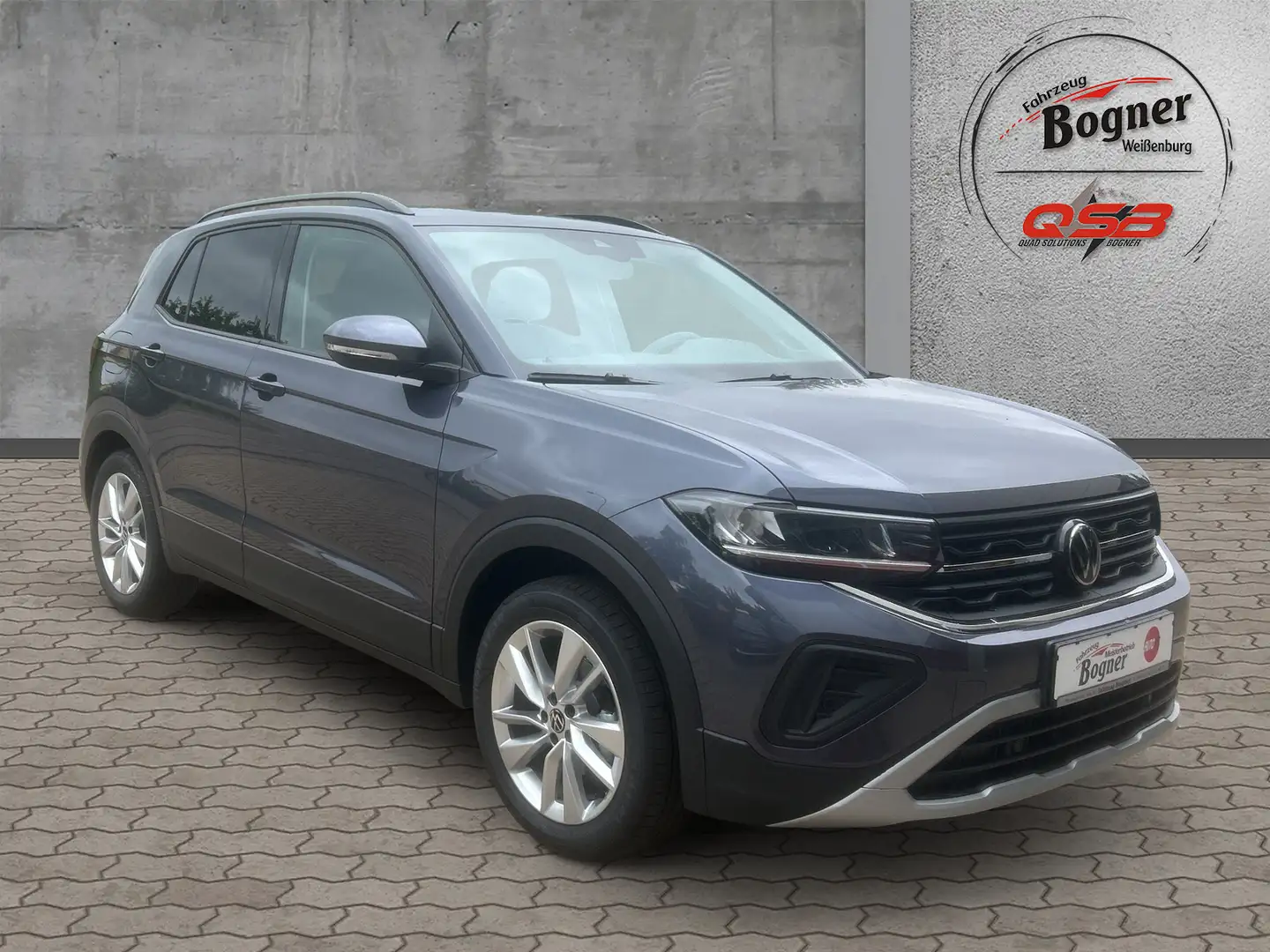 Volkswagen T-Cross 1.5 TSI DSG SHZ met Apple Multifunktionslenkr Grau - 2