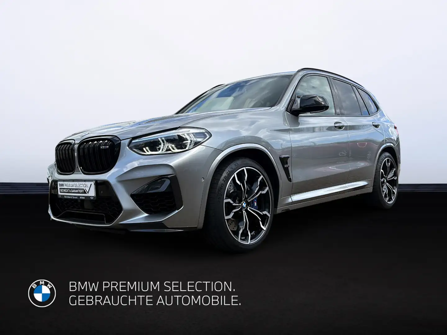BMW X3 M COMPETITION AHK Pano Ak.Sitzlüftung h&k DAB Grau - 2