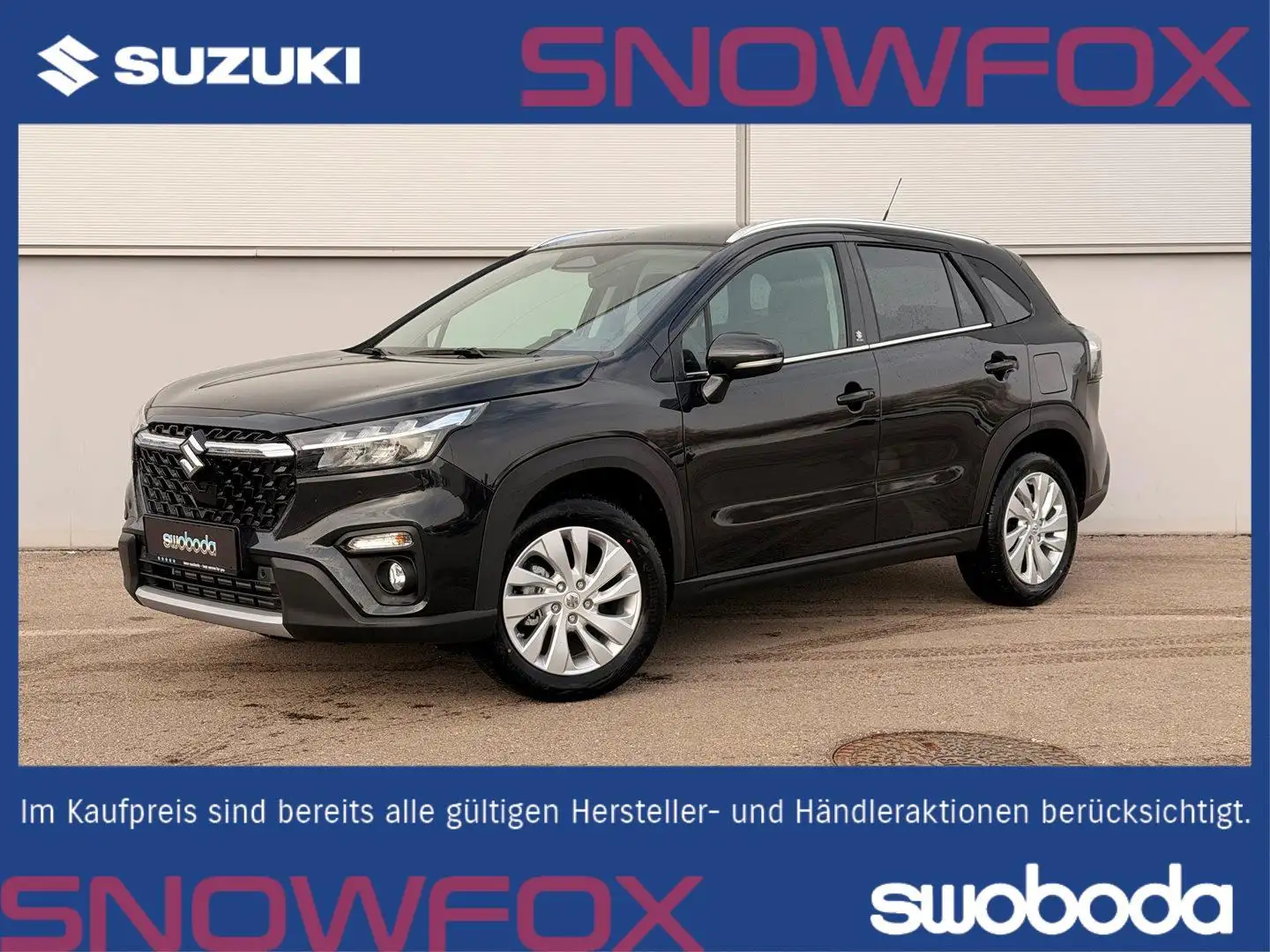 Suzuki S-Cross 1.4 GL+ HYBRID ALLGRIP L3V01 Shine Schwarz - 1