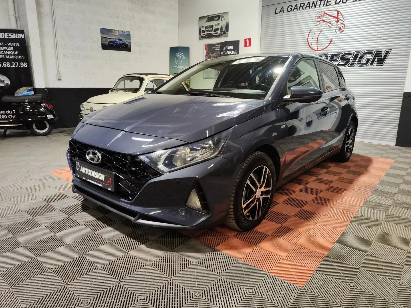 Hyundai i20 i20 1.0 T-GDi MHEV Techno Gris - 2