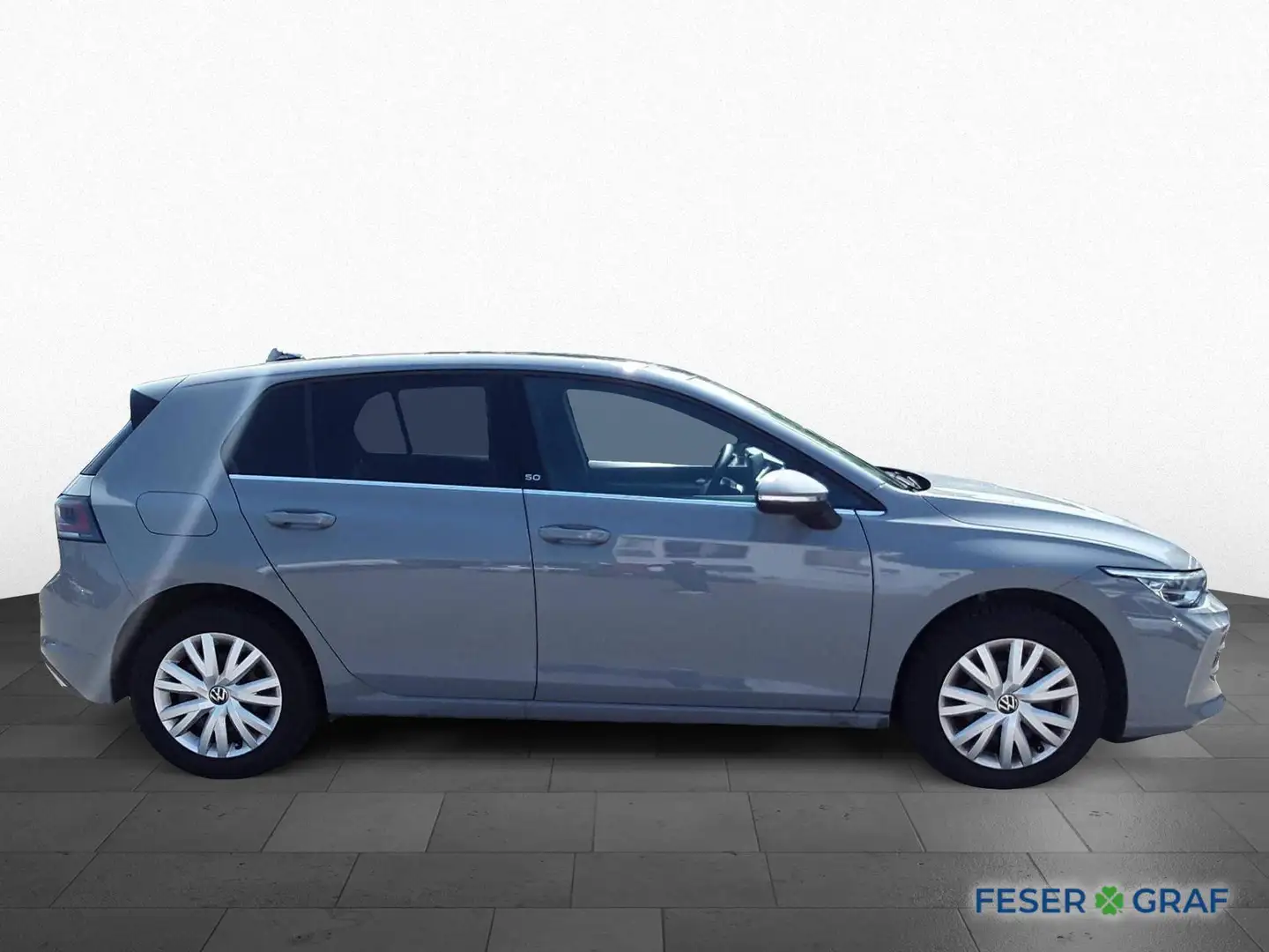 Volkswagen Golf VIII 1.5 eTSI DSG 50J EDITION LED NAVI HUD Grau - 2