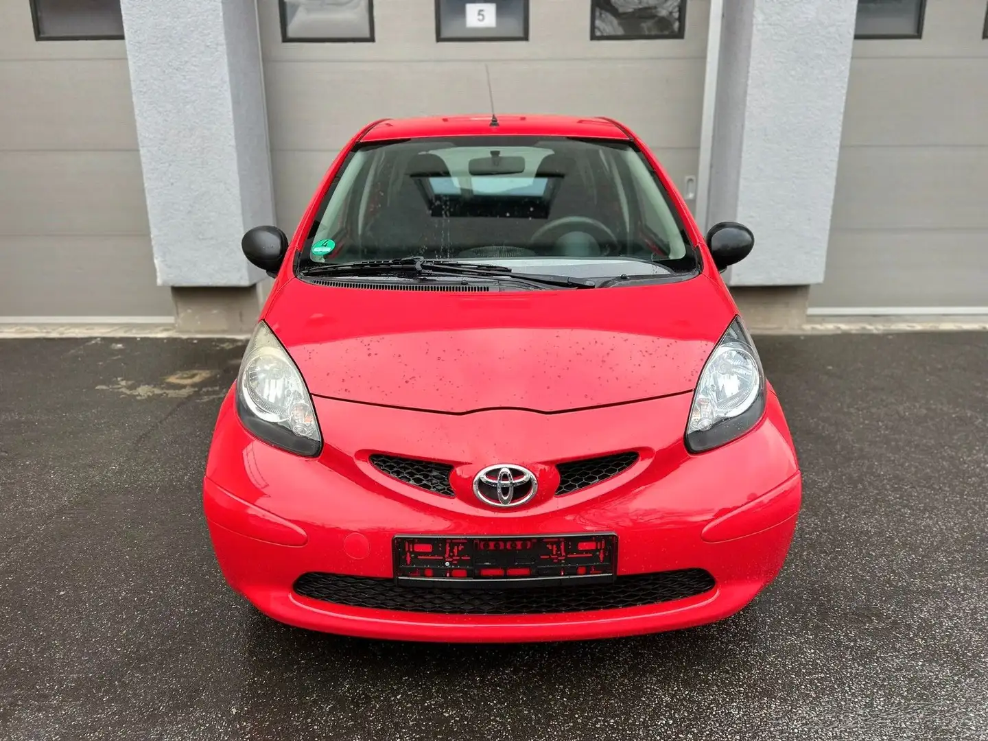 Toyota Aygo AYGO Basis KLIMA SCHECKHEFT Rot - 2
