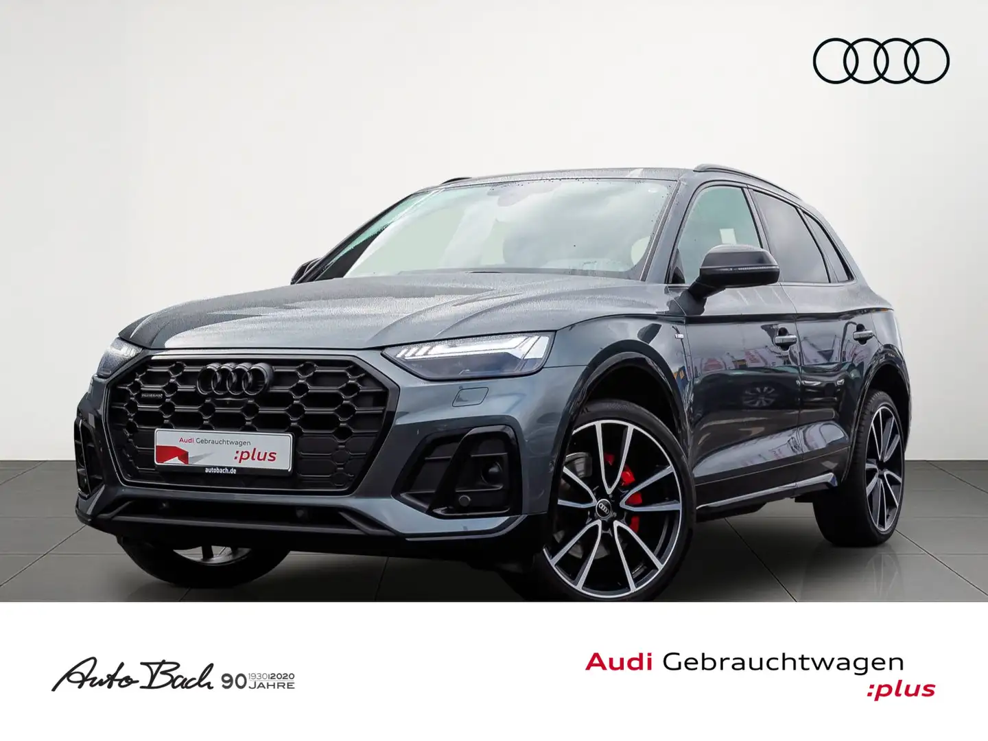 Audi Q5 S line 40TDI qu Stronic Navi LED Standhzg HuD Gris - 1