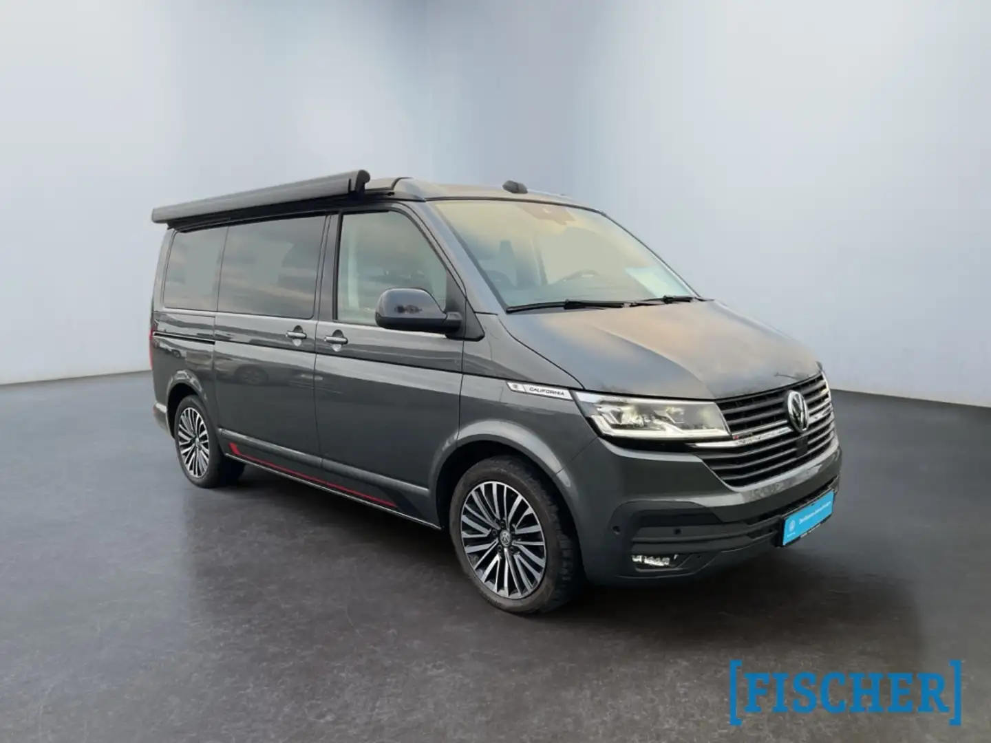 Volkswagen T6.1 California Beach Edtion  2.0TDI 4Motion DSG AHK Navi ACC Grau - 2