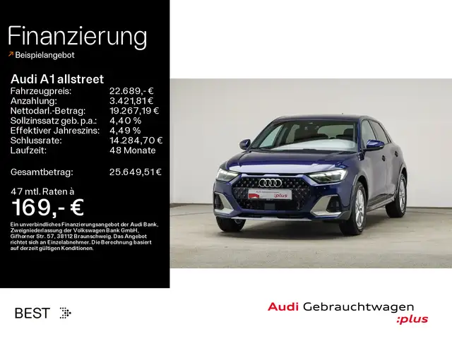 Audi A1 30 TFSI S-LINE*LED*SONOS*SHZ*VIRTUA