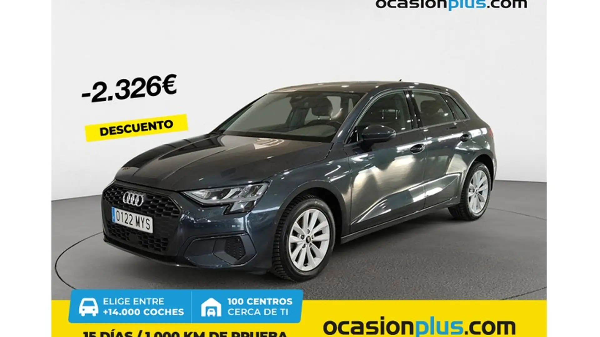 Audi A3 Sportback 30 TFSI Advanced S tronic Gris - 1