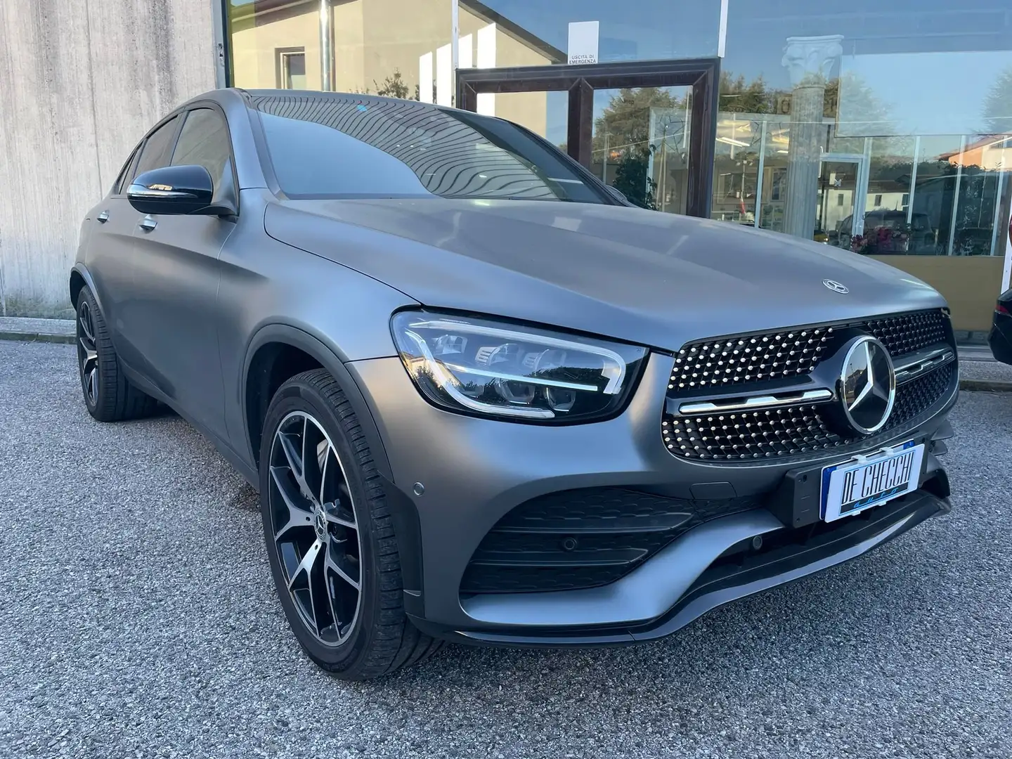 Mercedes-Benz GLC 300 GLC Coupe 300 d Premium 4matic auto Grigio - 2