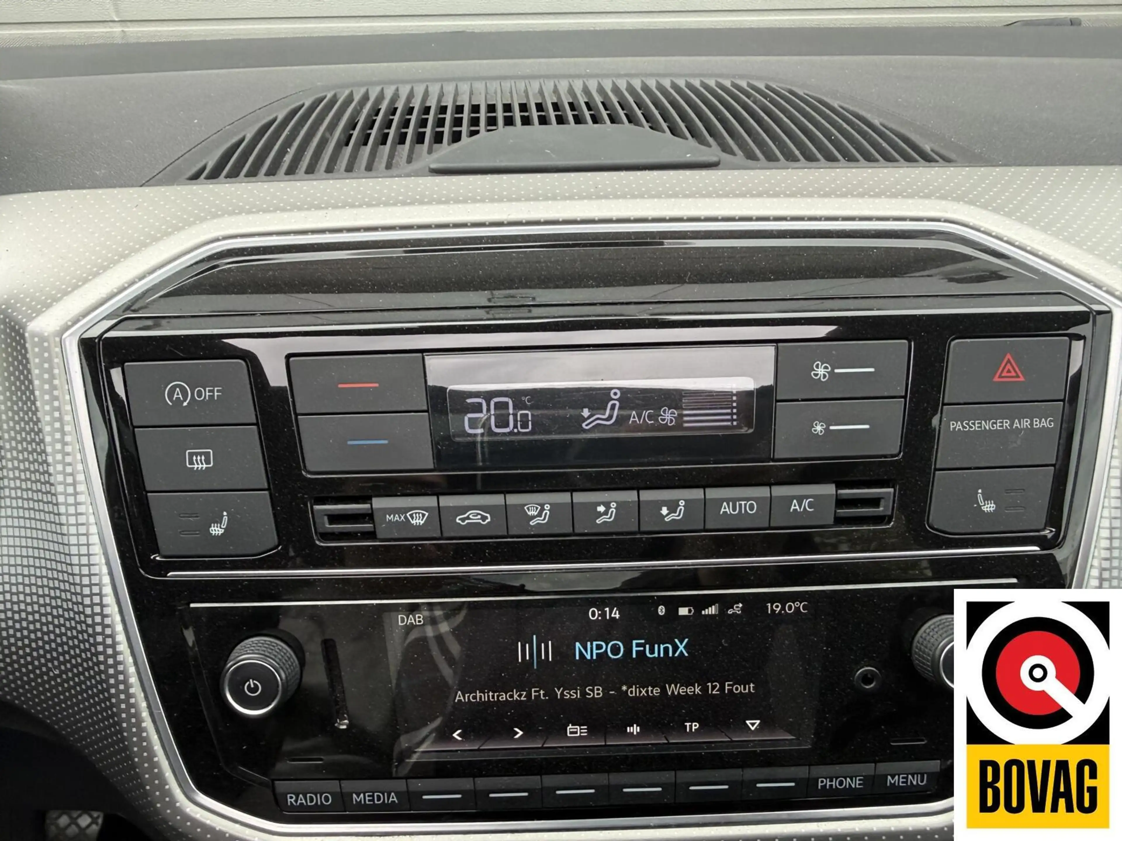 Volkswagen up! 1.0 TSI BMT high up! AIRCO PANO DAK, Clima, Cru — photo 14