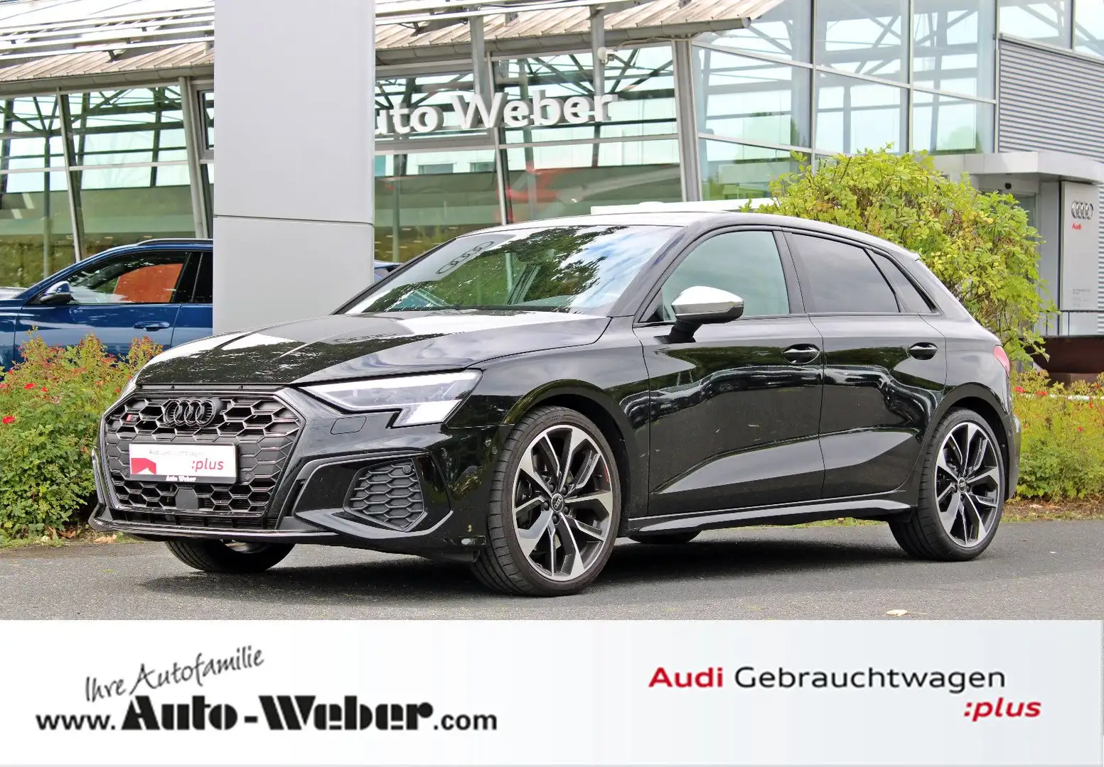 Audi S3 Sportback TFSI qu BLACK MATRIX ACC VC NAVI+ Schwarz - 1