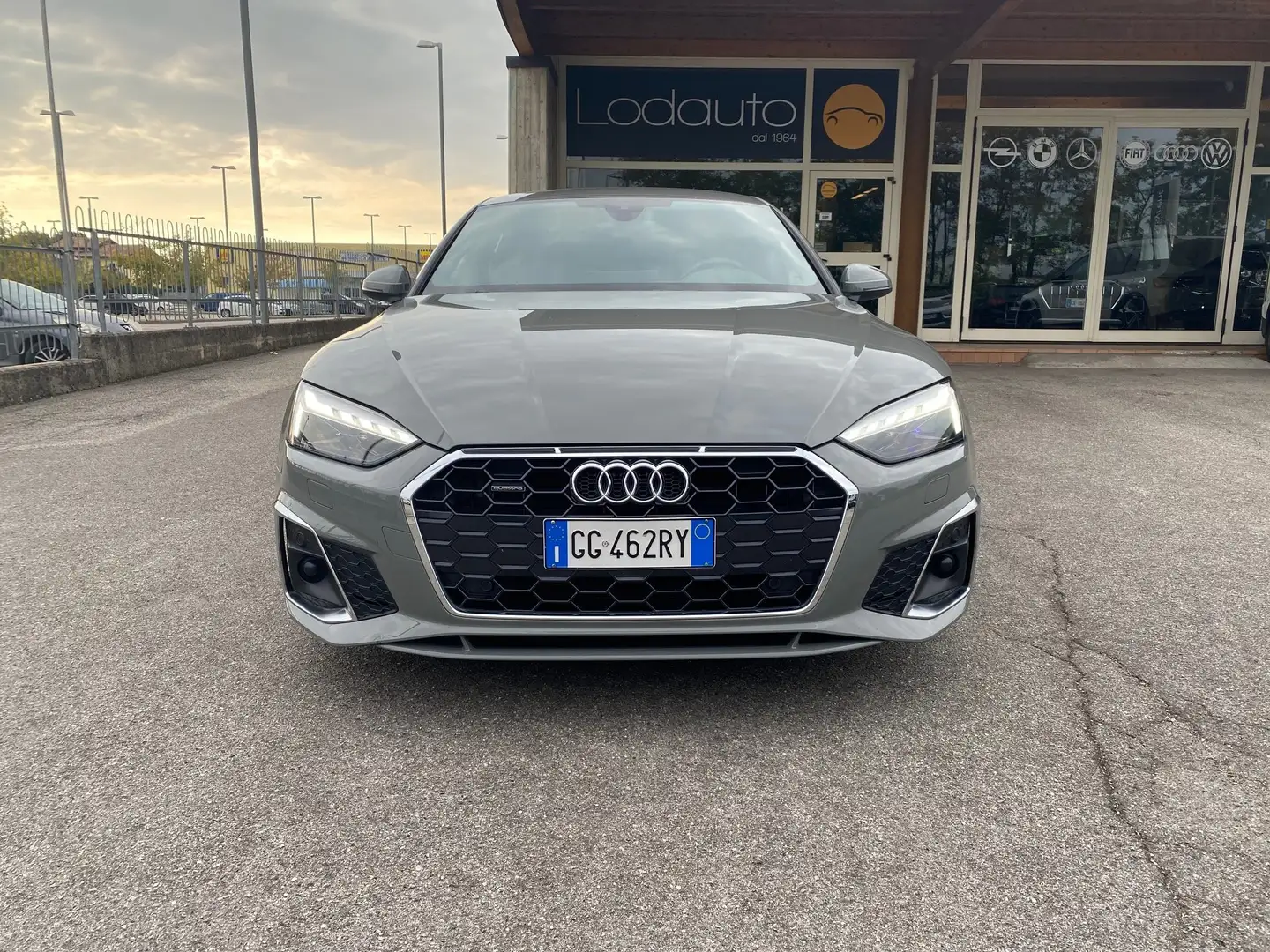 Audi A5 s.b. 40 2.0 tdi mhev S line quattro 204cv s-tronic Gris - 2