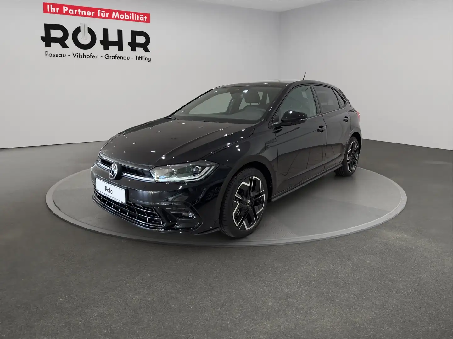 Volkswagen Polo R-Line (Kamera/Pano/Keyless) 1.0 l TSI 7-Gang-DSG Schwarz - 2