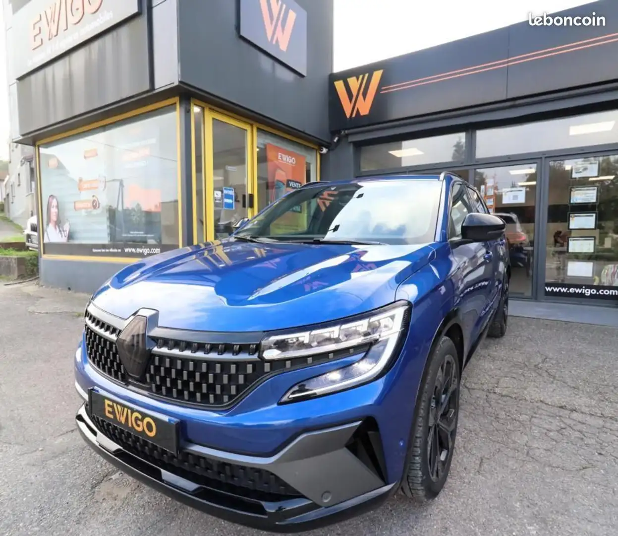 Renault Austral 1.2 E-TECH 200CH HYBRID 1.7KWH ESPRIT ALPINE BVA %2B CARPLAY CAMERA DE RECUL Bleu - 2