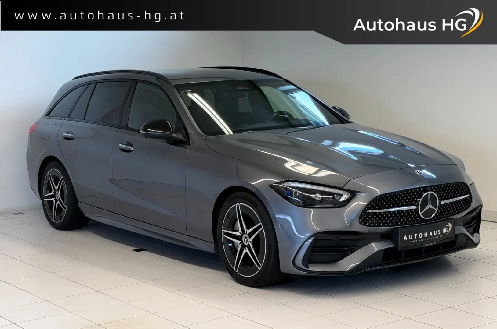 Mercedes-Benz C 220 C-Klasse C 220 d AMG Line 4Matic Grau - 1