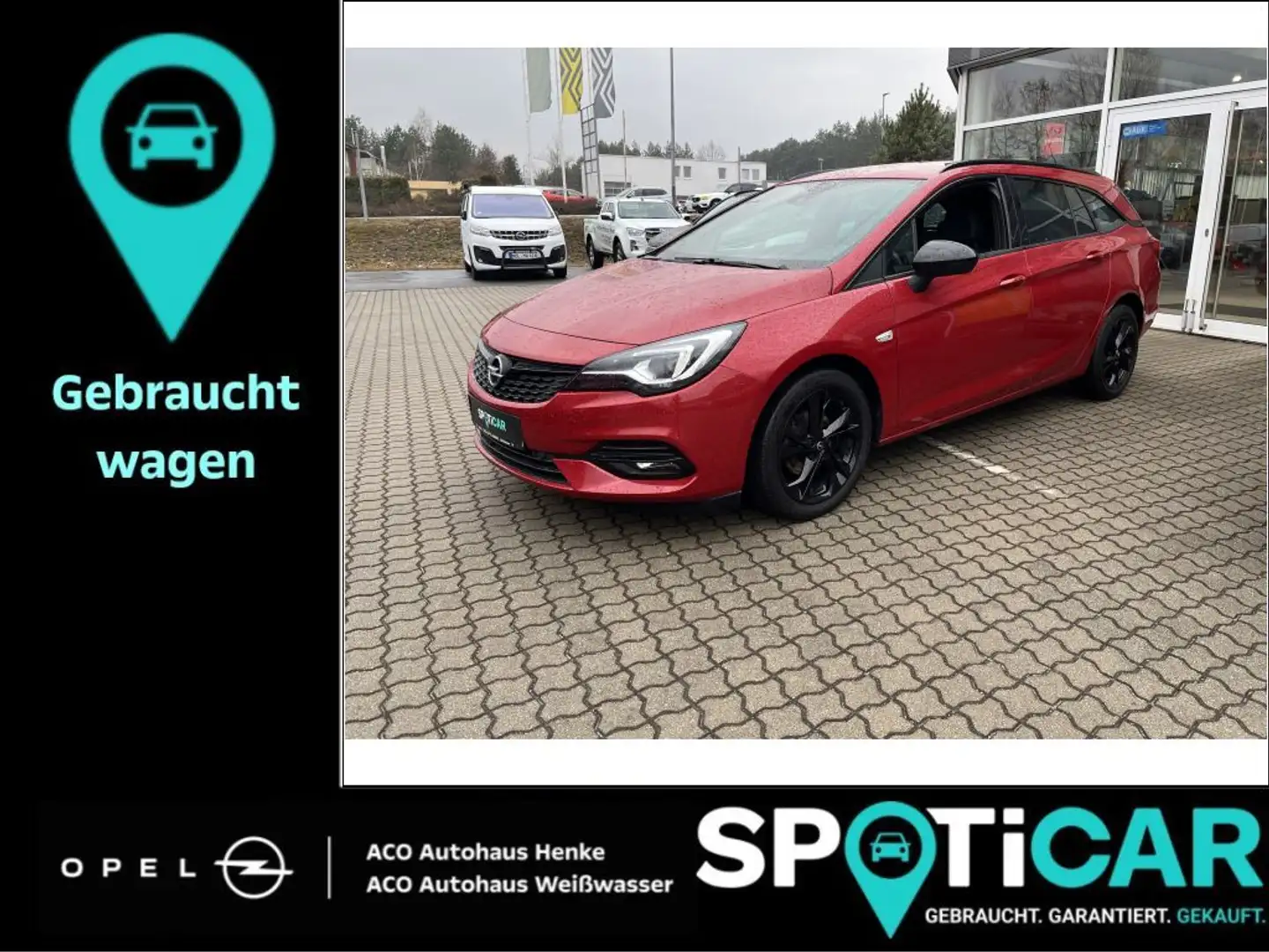 Opel Astra 1.4 Turbo Start/Stop Sports Tourer St. Aut. Ultima Rot - 1