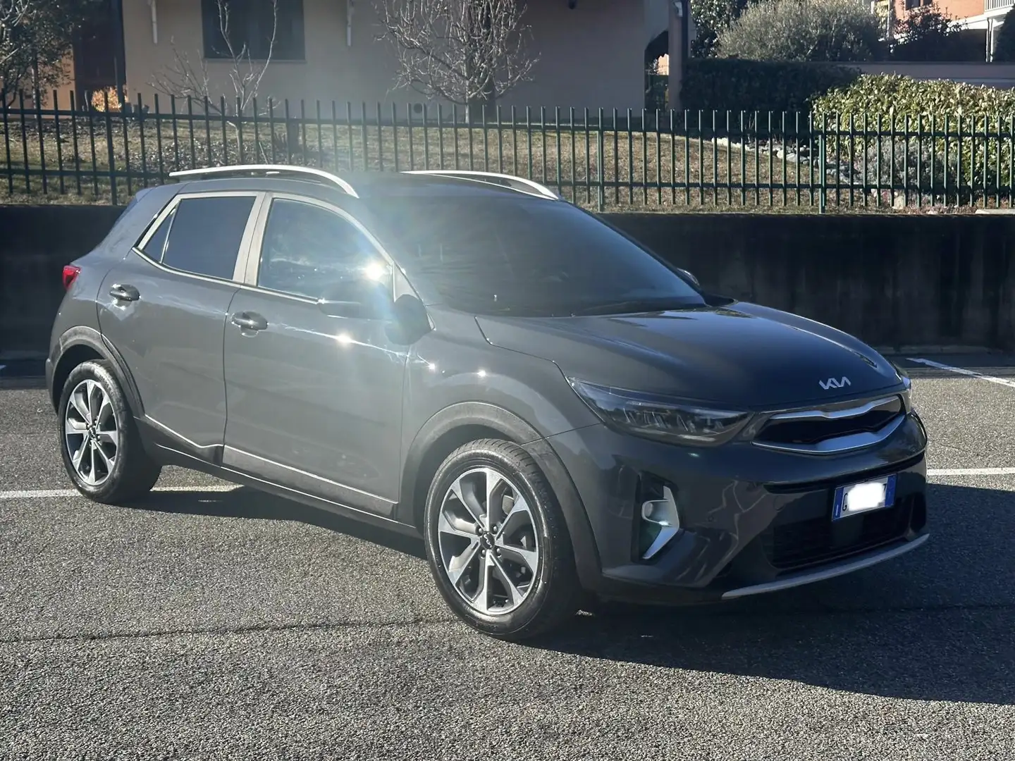 Kia Stonic 1.0 t-gdi mhev Style 100cv mt Grigio - 2
