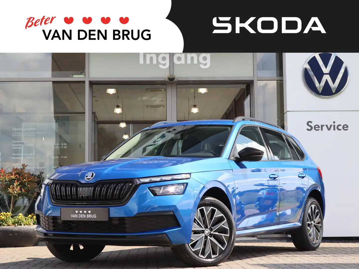 Skoda Kamiq 1.0 TSI 95 pk Style | Navigatie via SmartLink | PD Blauw - 1