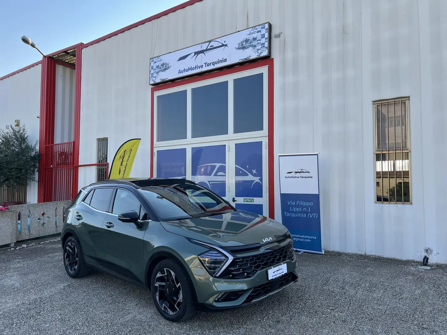 Kia Sportage 1.6 CRDi mhev GT-line PLUS Sunroof Pack dct7 Verde - 1