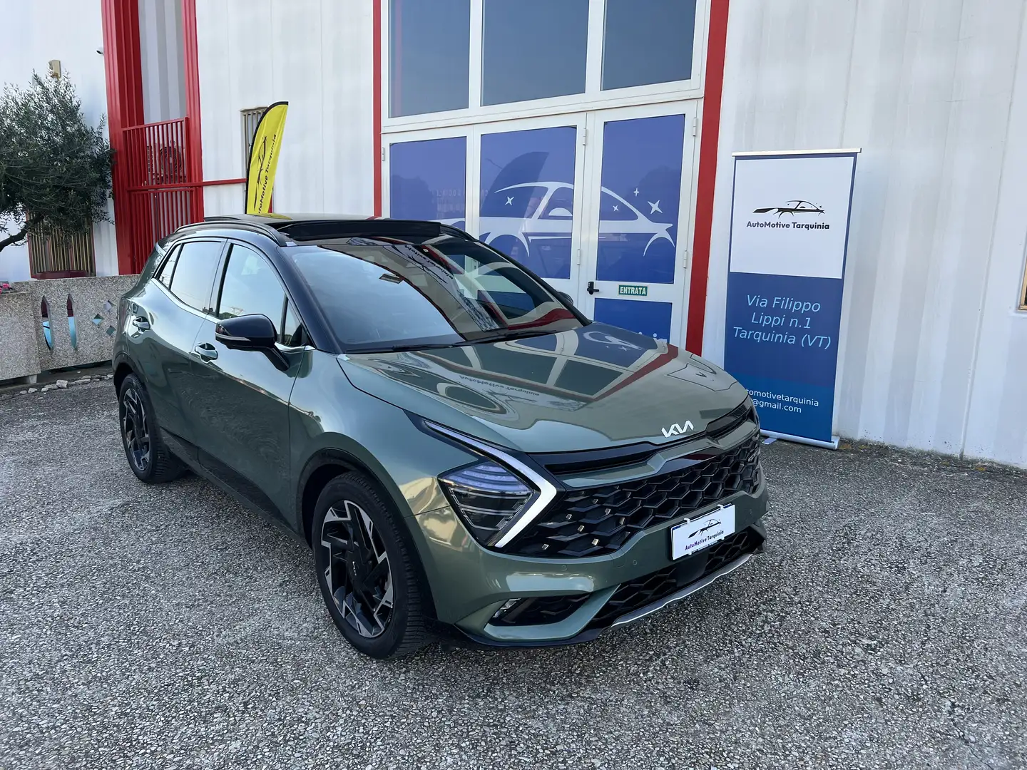 Kia Sportage 1.6 CRDi mhev GT-line PLUS Sunroof Pack dct7 Verde - 2