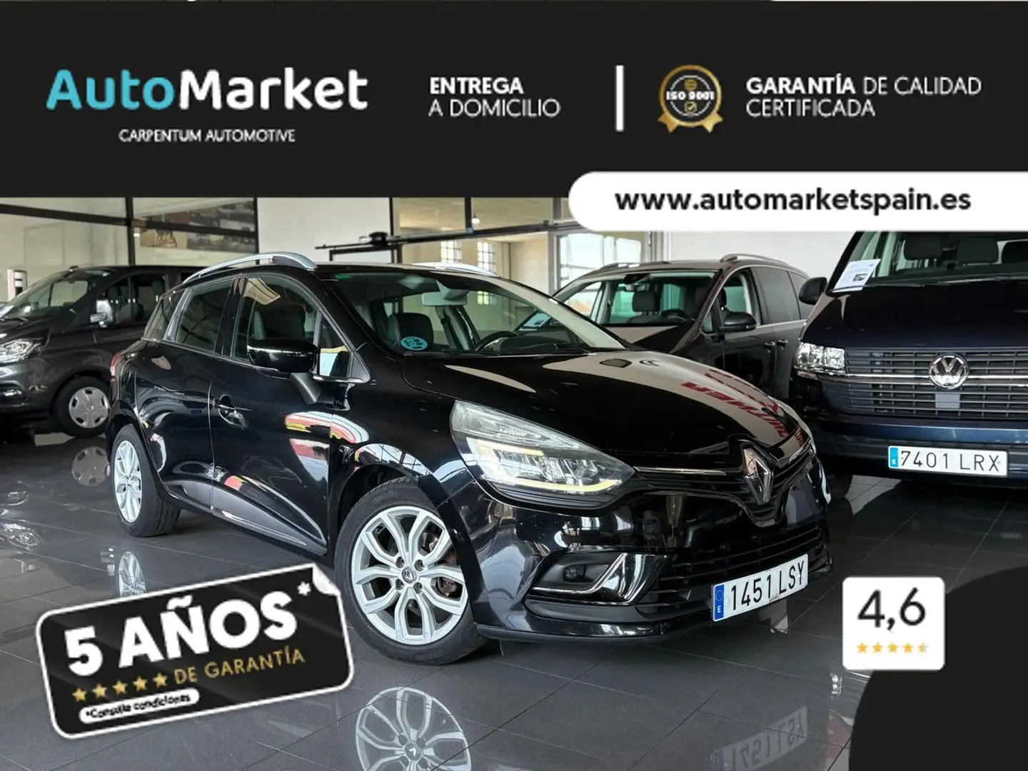 Renault Clio ST 1.5dCi Energy Limited EDC 90 Noir - 1