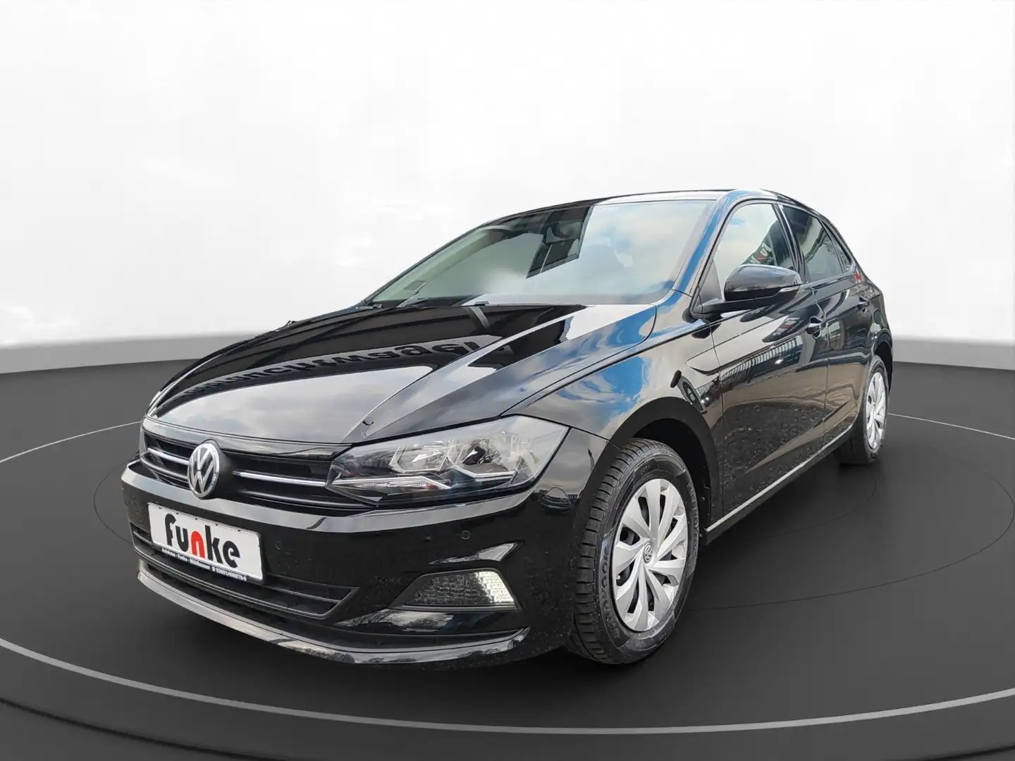 Volkswagen Polo VI 1.0 Comfortline **PDC v+h**SITZHEIZUNG** Noir - 1