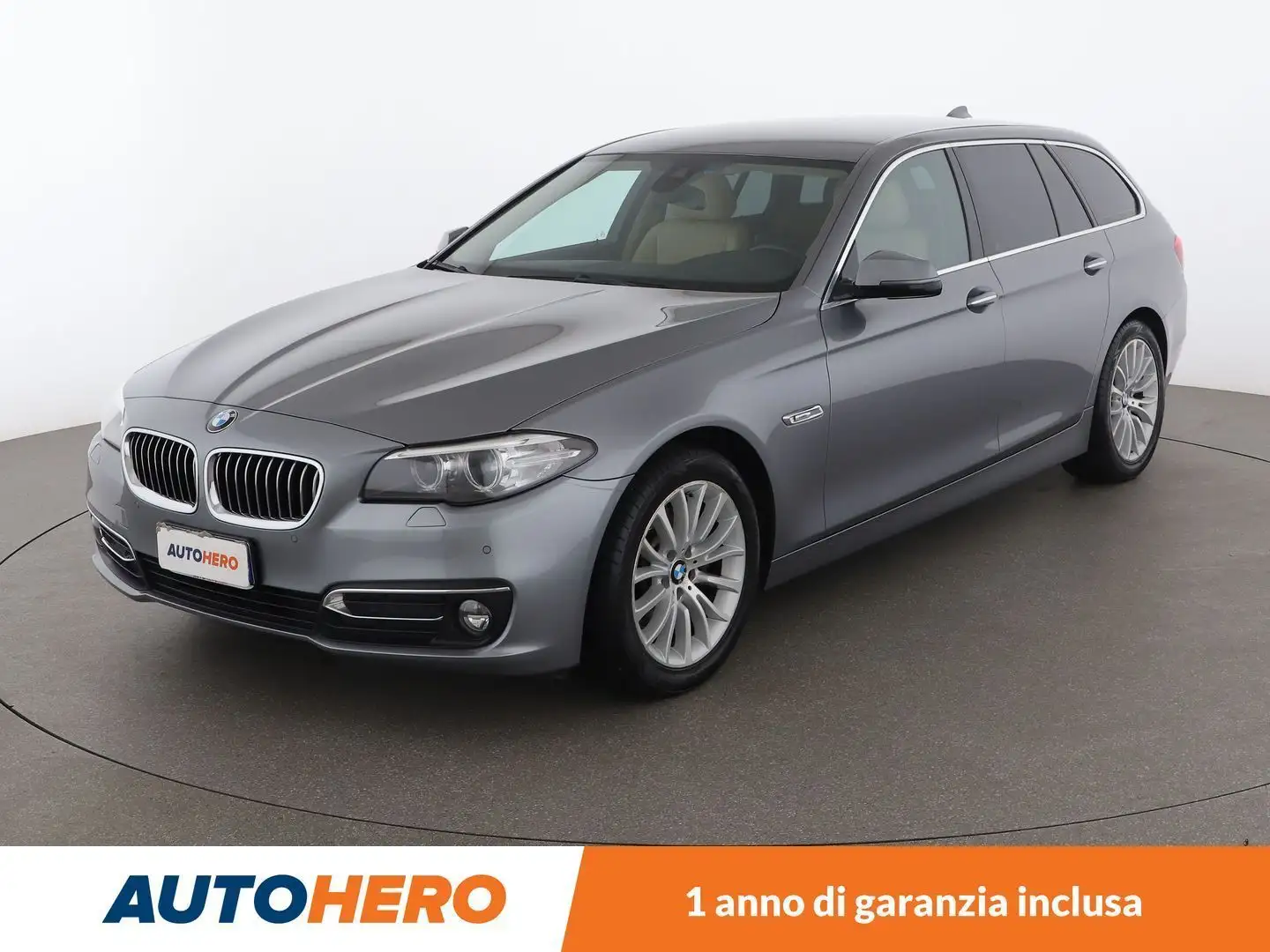 BMW 520 520d Luxury Touring Argento - 1