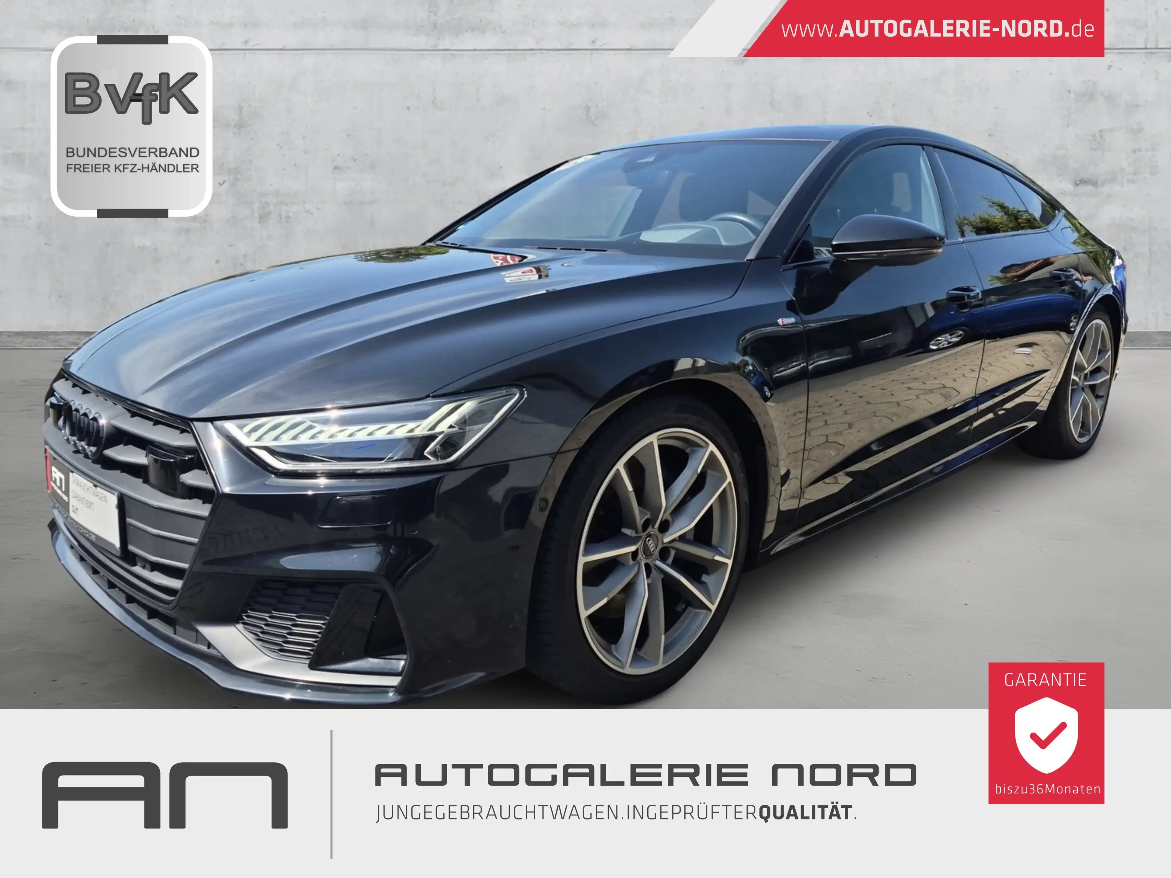 Audi A7 50 TFSI e quattro S line Black HUD+B&O+HD-Matrix+P
