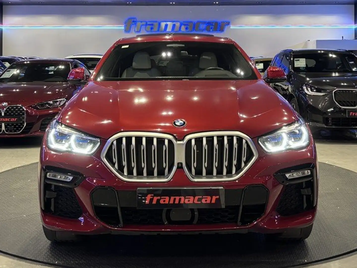 BMW X6 xDrive 30dA Rojo - 2